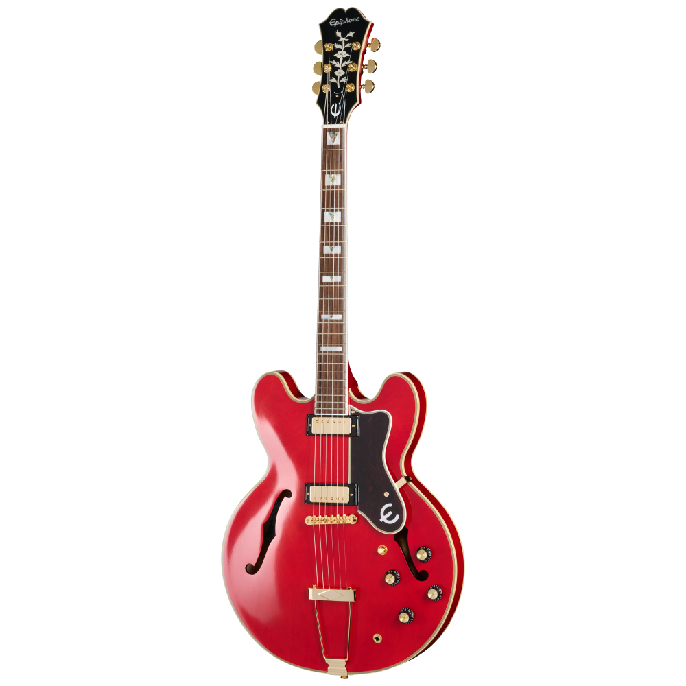 EPIPHONE MASTERBILT GEM ARCHER SHERATON CHERRY RED