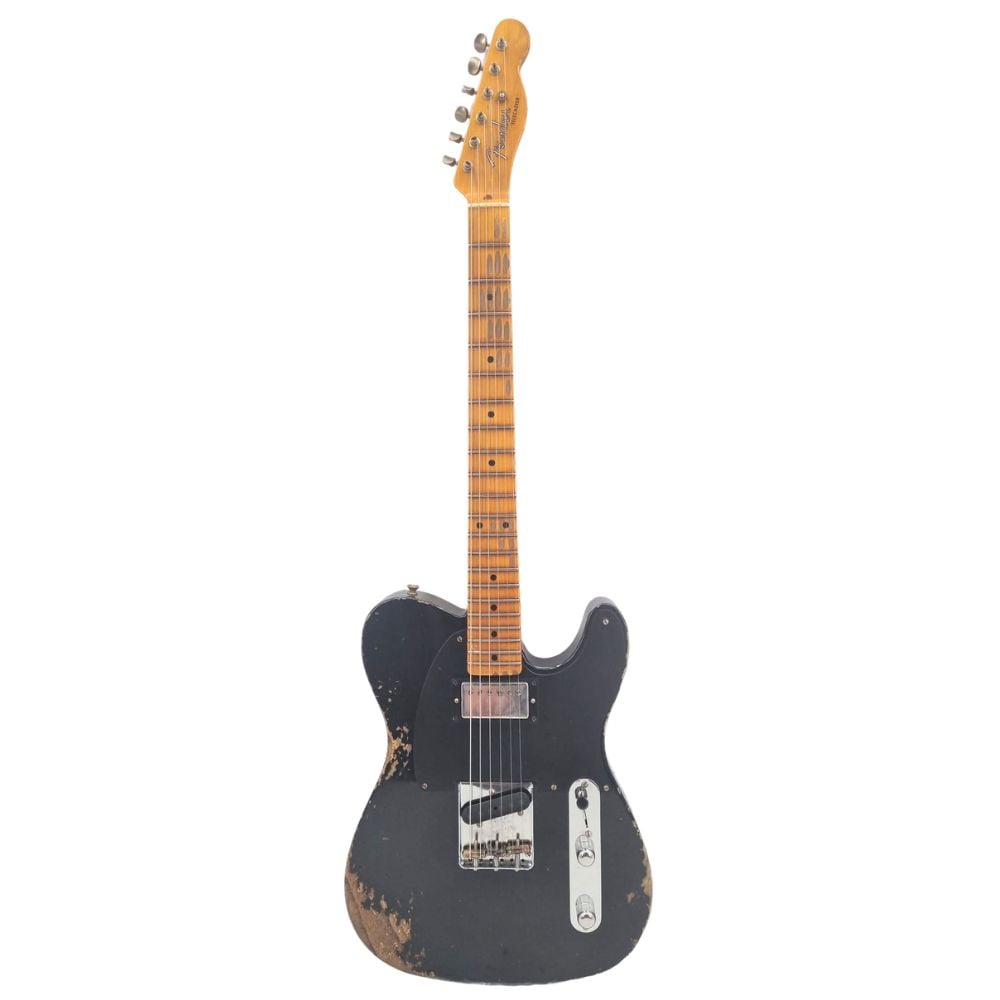 FENDER SUMMER EVENT 2023 LIMITED EDITION BLACKGUARD HS TELECASTER HEAVY RELIC MN AGED BLACK (CUSTOM SHOP)