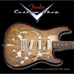 FENDER 2026 CUSTOM SHOP CALENDAR