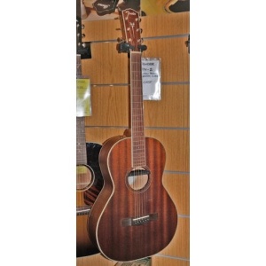 FENDER PM-2 PARLOUR ALL MAHOGANY + FISHMAN RARE EARTH