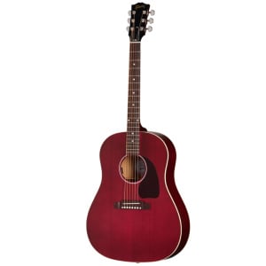 GIBSON ACOUSTIC SPECIAL J 45 SPECIAL SATIN WINE RED