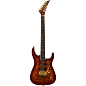 JACKSON PRO PLUS SERIES SOLOIST SLA3Q EB AMBER TIGER EYE