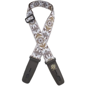 LOCK IT STRAP ART DECO VINTAGE BROWN 2''