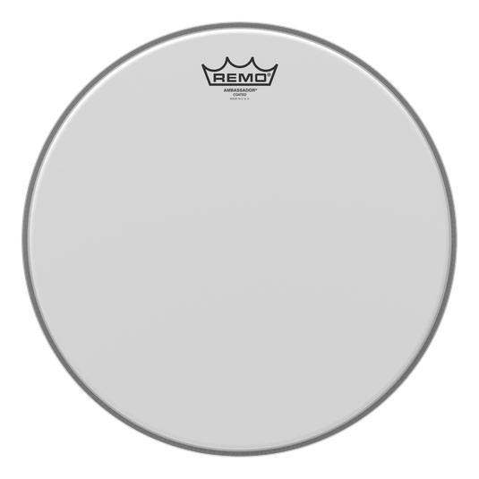 PELLE REMO AMBASSADOR 14" SABBIATA PER TOM/RULLANTE BA-0114-00