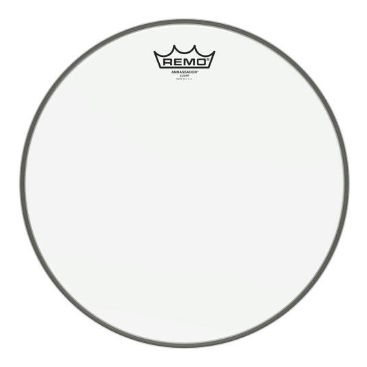 PELLE REMO AMBASSADOR 13" TRASPARENTE BA-0313-00