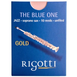 RIGOTTI GOLD JAZZ ANCE SAX SOPRANO 3 MEDIUM