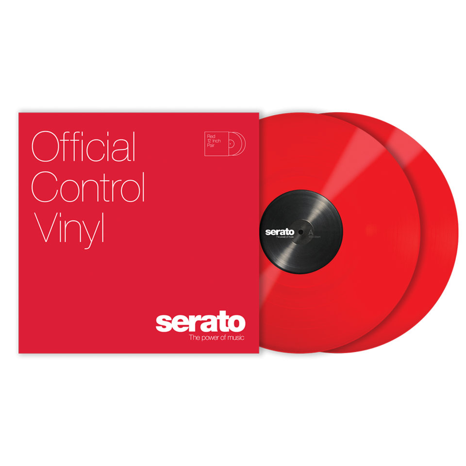 SERATO 12" STANDARD COLORS RED