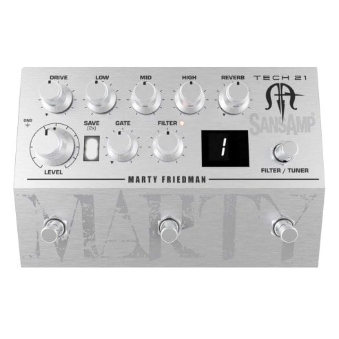 Tech21 MARTY FRIEDMAN SANSAMP - Signature model