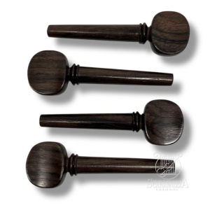 PIROLI VIOLINO 4/4 GERMAN PALISSANDRO MEDIUM SET 4 PEZZI