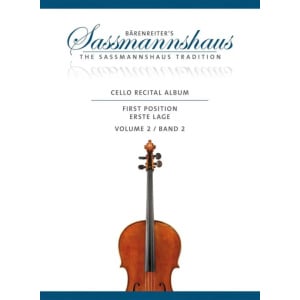 SASSMANNSHAUS - Cello Recital Album Fisrt Position Volume 2