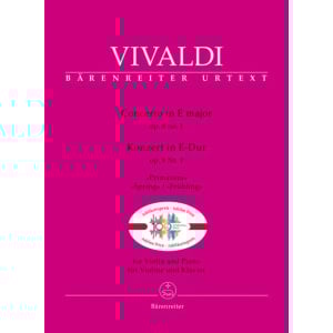 VIVALDI - Concerto for Violin and Piano E major op. 8