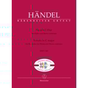 HANDEL - Sonata in C major For Flute And Basso Continuo HWV 365