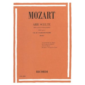 MOZART - Arie Scelte Vol. III - Tenore
