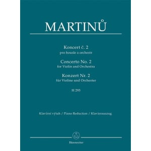 MARTINU - Concerto for Violin and Orchestra no. 2 H 293