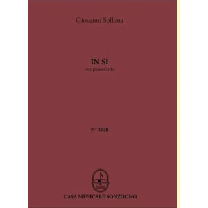 SOLLIMA - In Si per pianoforte