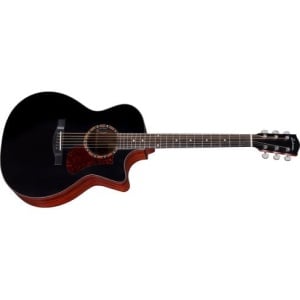 EASTMAN AC122-2CE BK CEDAR TOP BLACK + BAG