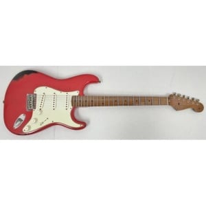 FENDER 1959 STRAT RELIC HOT ROD RED OVER 3TS ROASTED CUSTOM ORDER MN