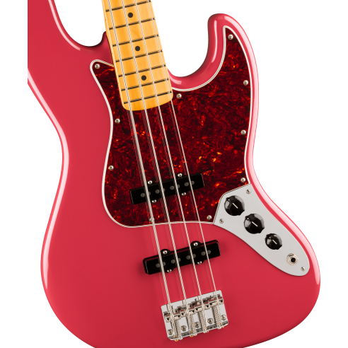 FENDER AM PRO CLASSIC JAZZ BASS FADED DAKOTA RED