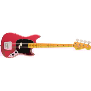 FENDER AM PRO CLASSIC MUSTANG FADED DAKOTA RED MN