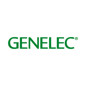 GENELEC Stand da Tavolo a L per 8X4X e 8X5X Nero
