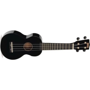 MAHALO UKULELE RAINBOW NERO + BORSA MR1-BK