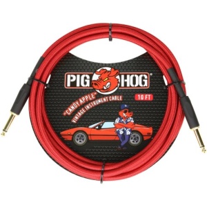 PIGHOG HEX SILENT CABLE 3MT. CANDY APPLE RED