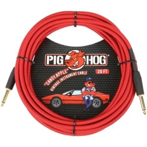 PIGHOG HEX SILENT CABLE 5.6MT. CANDY APPLE RED