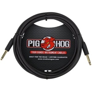 PIGHOG VINTAGE CABLE 3MT. BLACK WOVEN
