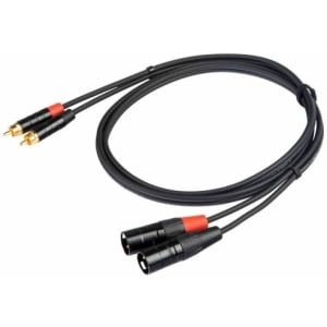 PROEL CHLP330LU3 2X RCA 2X XLR MALE 3.0MT.