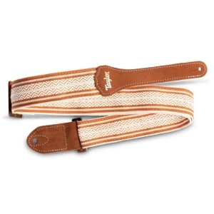 Taylor Tracolla Academy Jacquard Cotton White/Brown