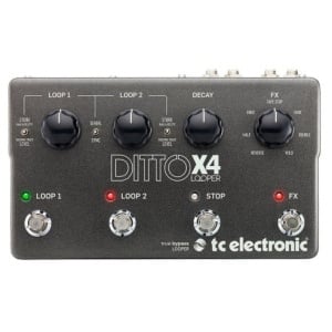 TC ELECTRONIC DITTO X4 LOOPER PEDAL