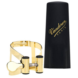 LEGATURA VANDOREN M/O SAX ALTO  DORATA + PLAST.CAP LC57DP