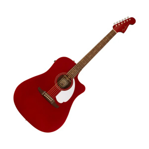 FENDER Redondo Player WN White Pickguard Candy Apple Red