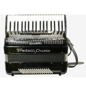 Fisarmonica Crosio 80 bassi 7+2 Nera 37 tasti