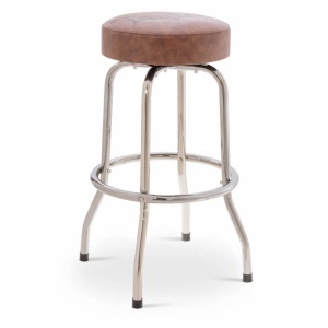TAYLOR BAR STOOL BROWN 30 POLLICI