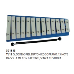 TL13 METALLOFONO 13 NOTE