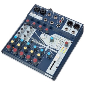 Soundcraft NOTEPAD 8FX Mixer 8 canali con effetti