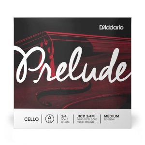 D'Addario J1011 Prelude LA Cello 3/4 Medium