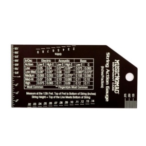 MusicNomad MN602 Precision String Action Gauge MN602 Calibro per la misurazione dell'action