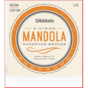 D'Addario EJ76 Phosphor Bronze Mandola