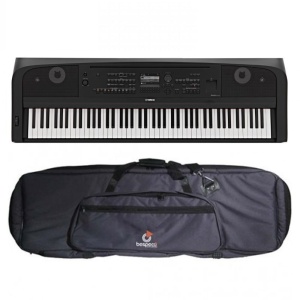 Yamaha DGX670B Bag Bundle Pianoforte Digitale con Arrangiamenti 88 Tasti Nero con Borsa