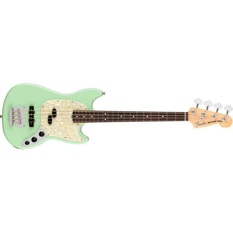 Fender American Performer Mustang® Bass Satin Surf Green 0198620357