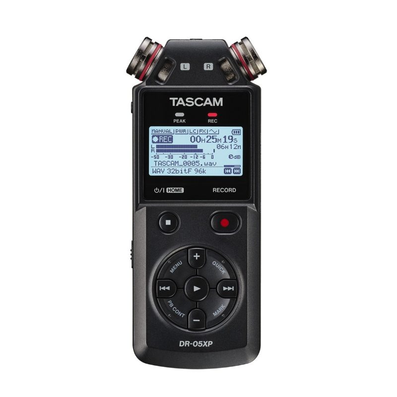 Tascam DR05XP Registratore Palmare Stereo con USB 32 Bit