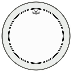 Remo Powerstroke 3 Clear per Cassa Pelle Monostrato Trasparente