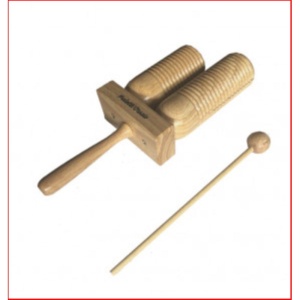 WOOD BLOCK / GUIRO CROSIO SPI-182 - 2 cilindri