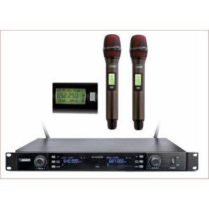 Audio Design Pro PMU D2/ PMU D22 Doppio Radiomicrofono Palmare