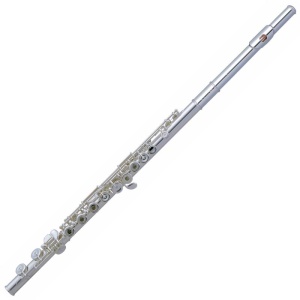 Pearl PF-695RE Flauto Traverso con Testata d'Argento Discendente al Do