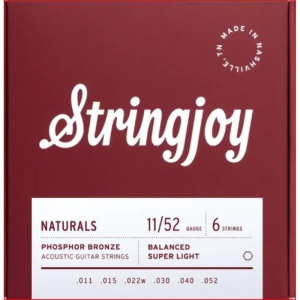 STRINGJOY 11-52 CHITARRA ACUSTICA PHOSPHOR NATURALS CORDE