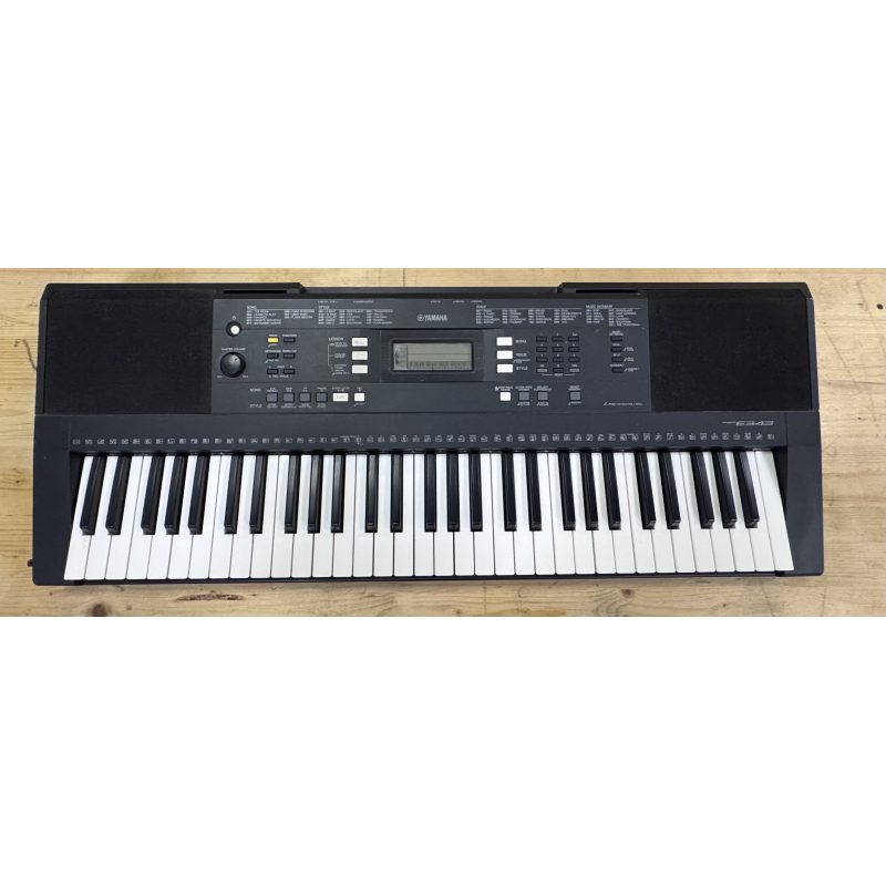 usato Yamaha PSR E343 Tastiera 61 Tasti