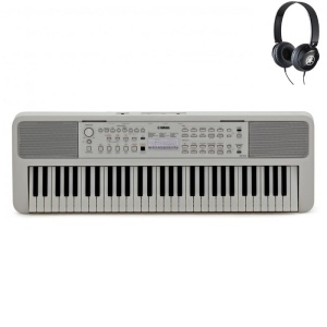 Yamaha EZ310 Silent Bundle Tastiera Dinamica 61 Tasti Luminosi con Cuffie